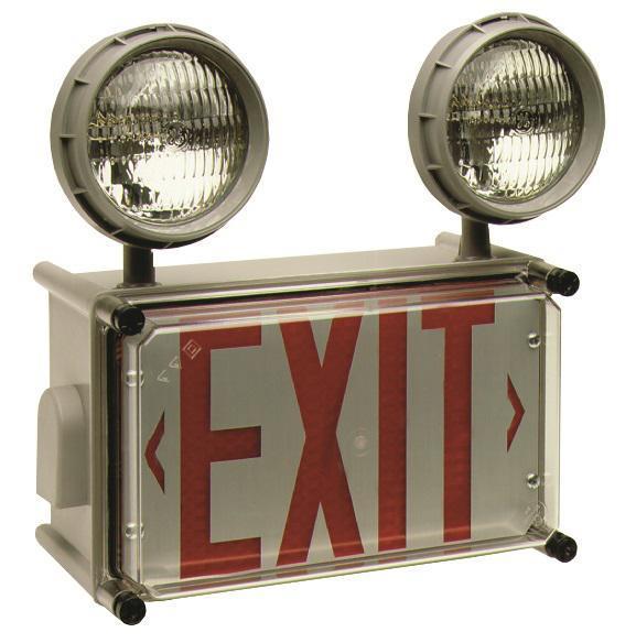 Combo Exit, Green LEDs